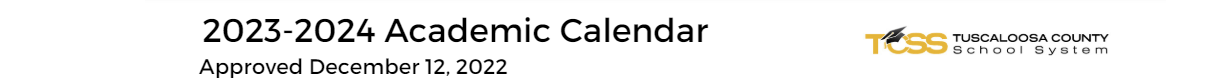 District School Academic Calendar for Holt Elementary School