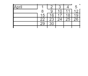 District School Academic Calendar for Roosevelt Middle Sch for April 2024