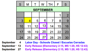 District School Academic Calendar for Skoff Elementary for September 2023