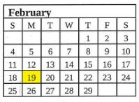 District School Academic Calendar for Sugar Grove Elementary School for February 2024