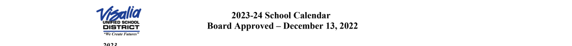 District School Academic Calendar for Cottonwood Creek Elementary