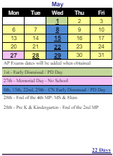 District School Academic Calendar for Maloney Interdistrict Magnet School for May 2024