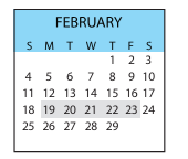 District School Academic Calendar for Kettering Elementary School for February 2024