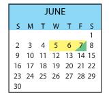 District School Academic Calendar for Kettering Elementary School for June 2024