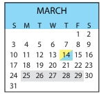 District School Academic Calendar for Kettering Elementary School for March 2024