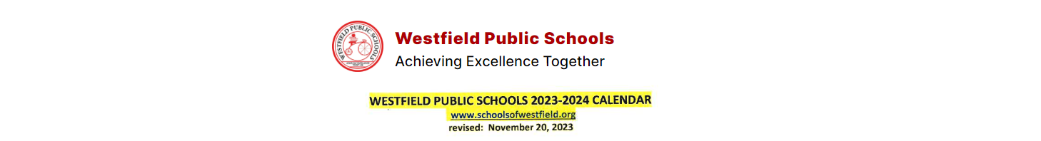 District School Academic Calendar for Juniper Park