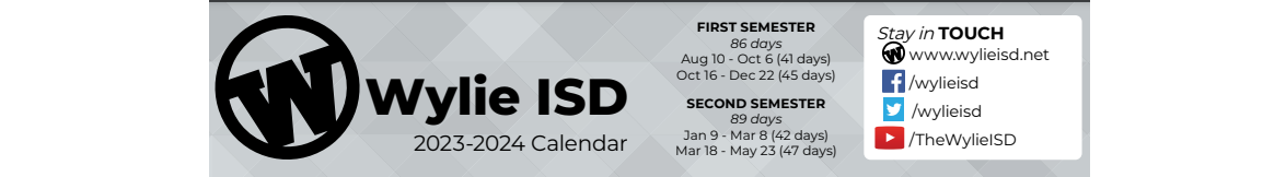 District School Academic Calendar for Burnett Junior High School