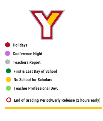 District School Academic Calendar Legend for Paul C Bunn Elementary School