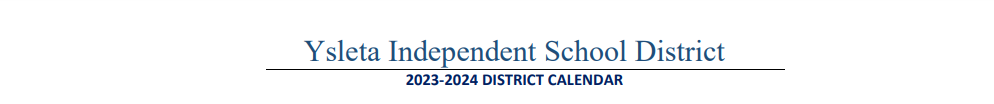 District School Academic Calendar for Eastwood Heights Elementary