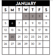 District School Academic Calendar for Liestman Elementary School for January 2025