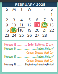 District School Academic Calendar for Windsor Elementary for February 2025