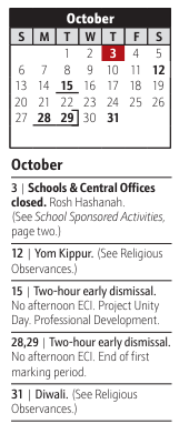 District School Academic Calendar for Manor View Elementary for October 2024