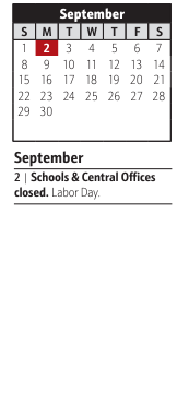 District School Academic Calendar for Manor View Elementary for September 2024