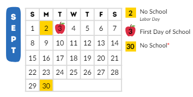 District School Academic Calendar for Odyssey-magellan for September 2024