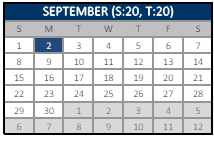 District School Academic Calendar for Cecil Elementary for September 2024