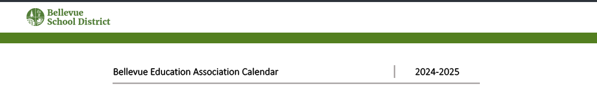District School Academic Calendar for Podermas