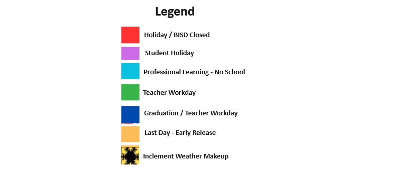 District School Academic Calendar Key for Richland Elementary