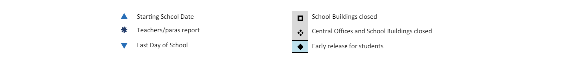 District School Academic Calendar Key for Excel High School