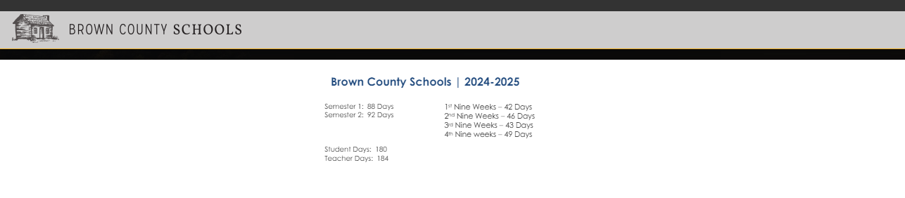 District School Academic Calendar Key for Helmsburg Elementary School