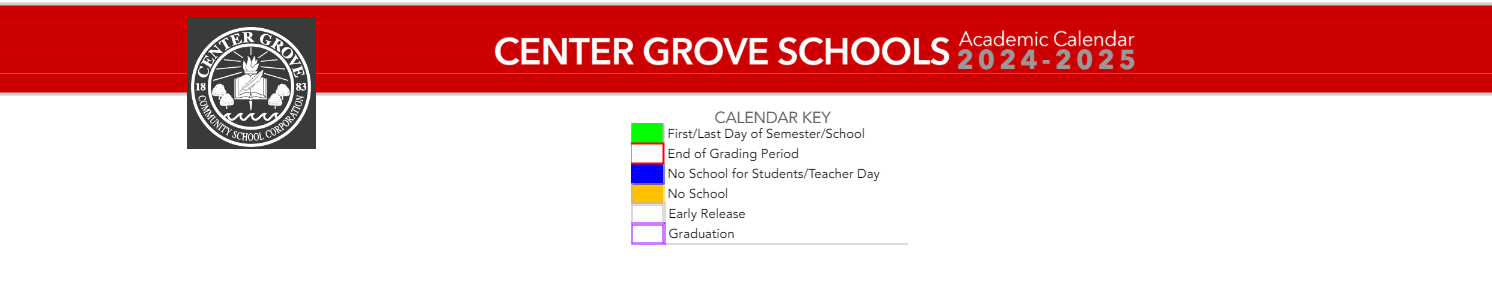 District School Academic Calendar for Maple Grove Elementary School