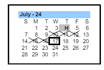 District School Academic Calendar for Navarrete Elementary for July 2024