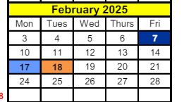 District School Academic Calendar for Crofton Elementary School for February 2025