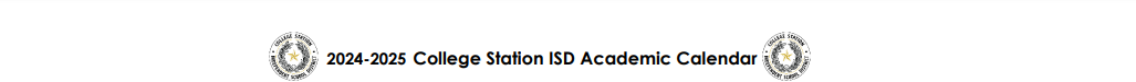 District School Academic Calendar for Center For Alternative Learning