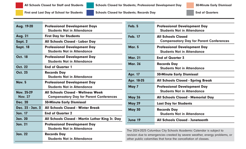District School Academic Calendar Key for Olde Orchard Alternative Elementary School