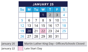 District School Academic Calendar for Algonquin Lakes Elem Sch for January 2025