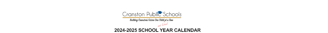 District School Academic Calendar for Daniel D. Waterman School