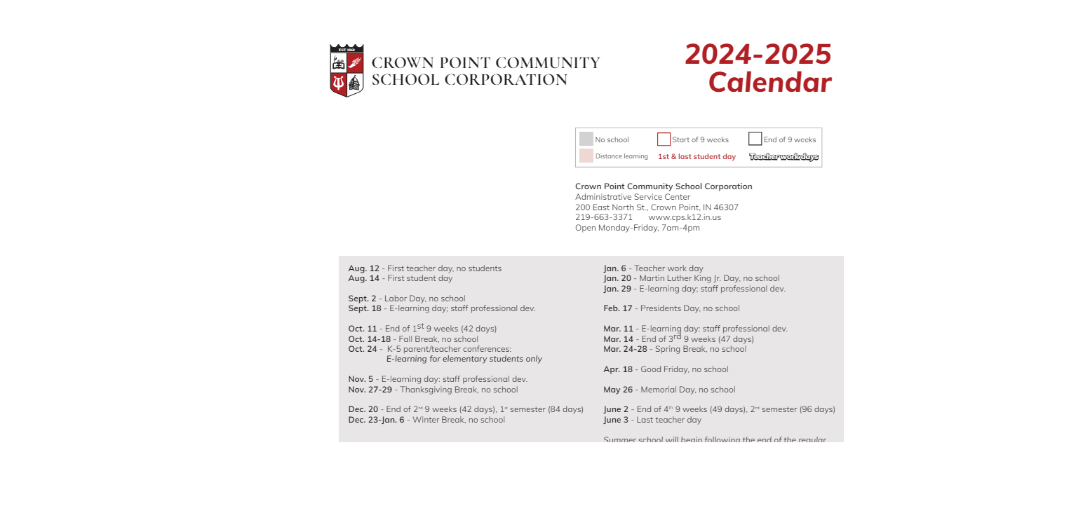 District School Academic Calendar Key for Timothy Ball Elementary Sch
