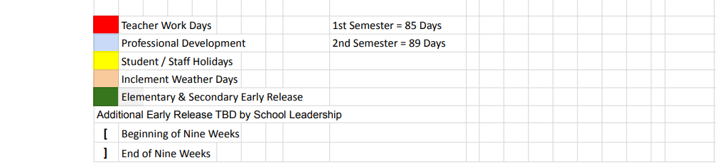 District School Academic Calendar Key for Albert S Johnston Elementary School