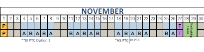 District School Academic Calendar for Adelaide School for November 2024