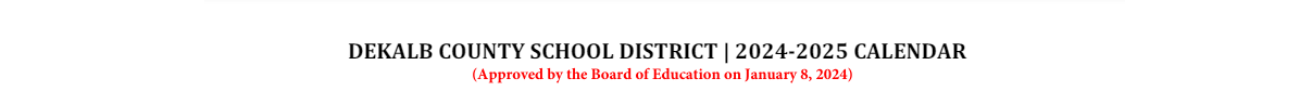 District School Academic Calendar for Fyffe High School