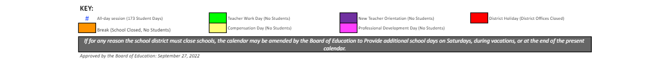 District School Academic Calendar Key for Factory Shoals Elementary School