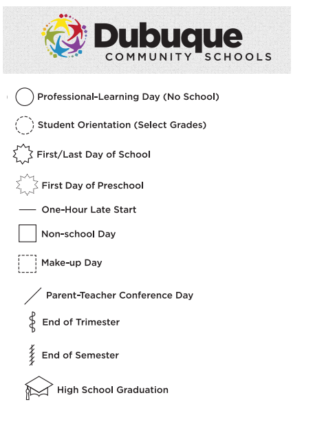 District School Academic Calendar Legend for Thomas Jefferson Middle School