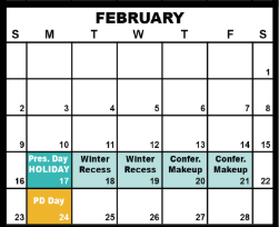 District School Academic Calendar for Lakewood Elementary for February 2025