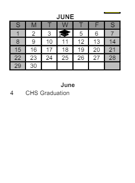 District School Academic Calendar for Brummitt Elementary School for June 2025