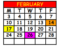 District School Academic Calendar for Thomas Jefferson Elementary for February 2025