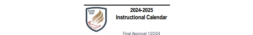 District School Academic Calendar for High Country Elementary