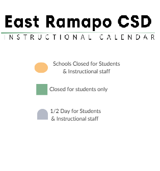 District School Academic Calendar Legend for Ramapo High School