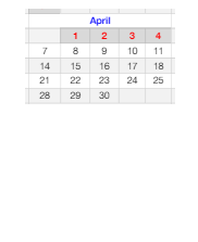 District School Academic Calendar for Ruby Valley Elementary School for April 2025