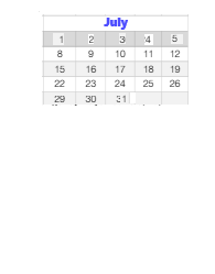 District School Academic Calendar for Ruby Valley Elementary School for July 2024