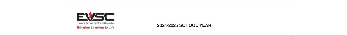 District School Academic Calendar for Evansville Psychiatric Center