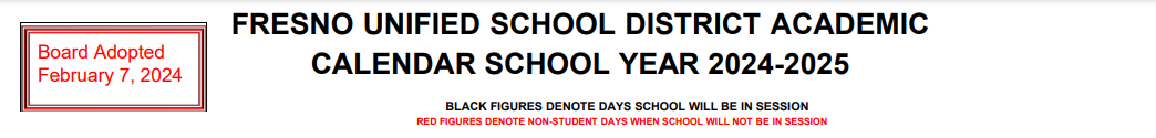 District School Academic Calendar for Duncan Polytechnical High