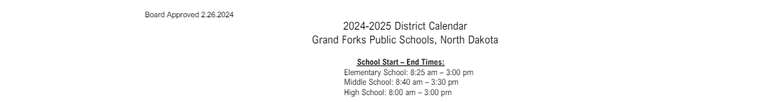 District School Academic Calendar for Lewis And Clark Elementary School