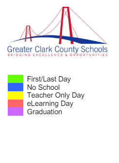 District School Academic Calendar Legend for Spring Hill Elementary School