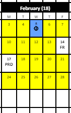 District School Academic Calendar for Hartford Transitional Learning Acade for February 2025