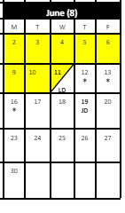 District School Academic Calendar for Hartford Transitional Learning Acade for June 2025