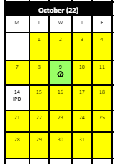 District School Academic Calendar for Breakthrough Magnet School for October 2024